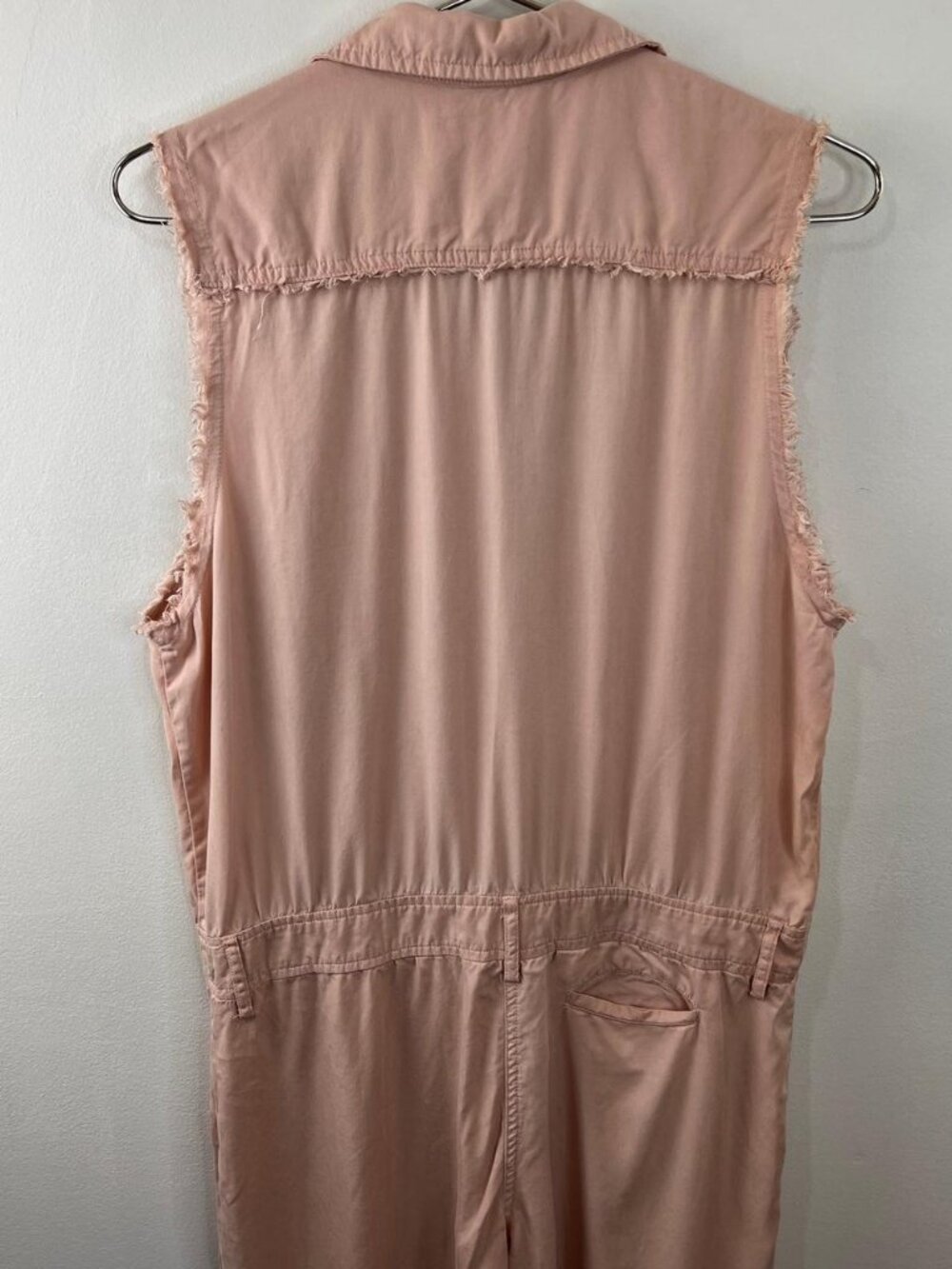 Pink Nude Tencel Chambray